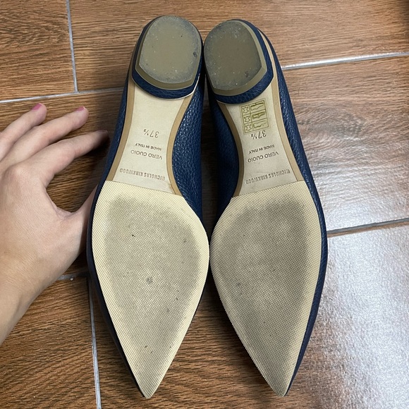 Nicholas Kirkwood Midnight Blue Beya Leather Loafers - Picture 4 of 8